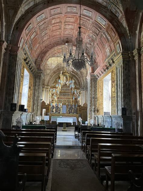 Interiores De La Catedral De Santa Catarina O De La Catedral De La