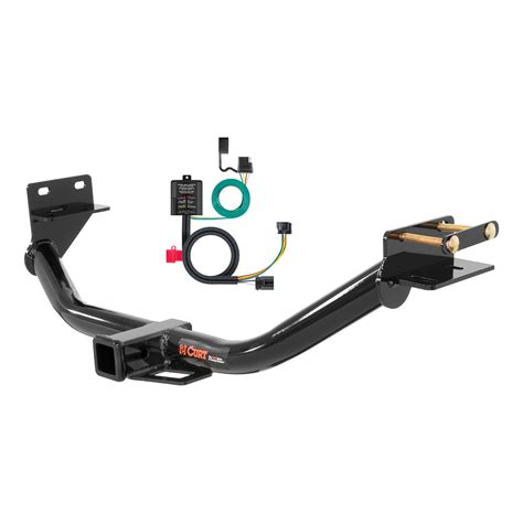 CURT 99314 Class 3 Trailer Hitch 2 Inch Receiver 4 Pin Wiring Harness