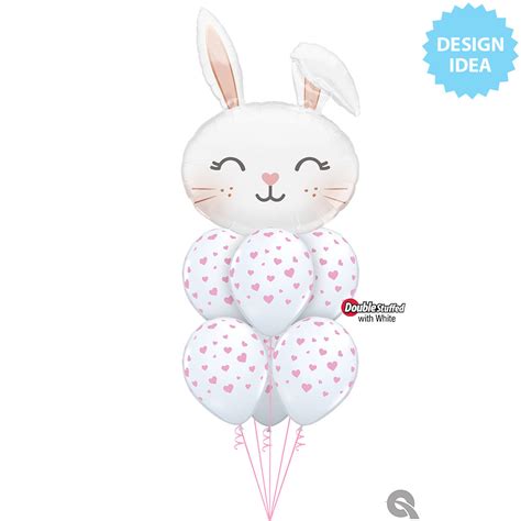 37 Inch Qualatex Floppy Eared Bunny Foil Balloon 25783