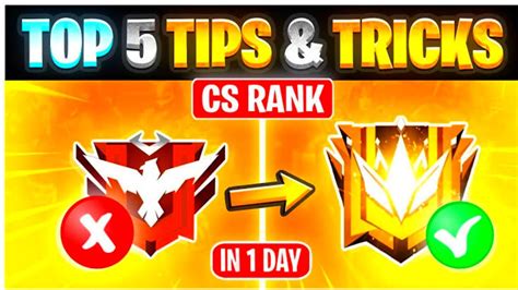 Clash Squad Rank Push In Free Fire How To Win Every CS Rank With