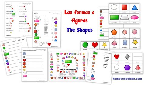 Spanish Worksheet Bundle Colores Formas Y Figuras Mascotas Numeros