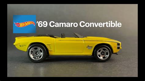 2021 Hot Wheels Convertibles Series 69 Camaro Convertible Unboxing