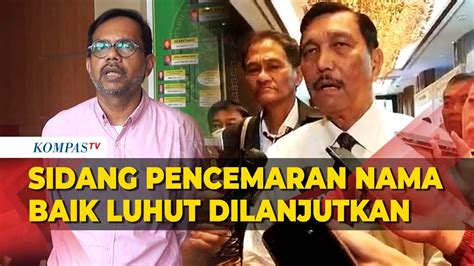 Hakim Tolak Eksepsi Haris Azhar Sidang Pencemaran Nama Baik Luhut