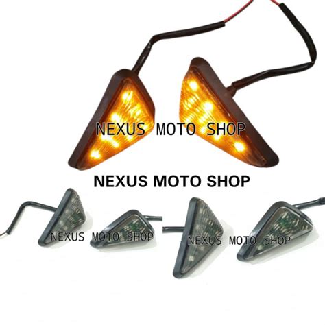 Jual Lampu Sen Tempel Segitiga Ninja 250karbu R15 R25 Cbr150 R15 V3 Cbr