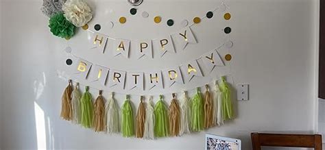 Gyesxyw Sage Green Birthday Party Decorations Olive Green