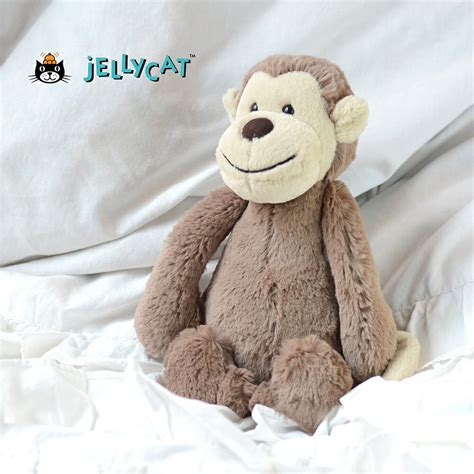 【楽天市場】【正規販売代理店】【選べるラッピング】 Jellycat Bashful Monkey Medium Mサイズ 31センチ