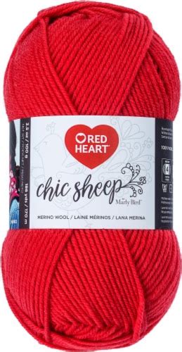 Red Heart Chic Sheep Yarn Sunset 1 Fred Meyer