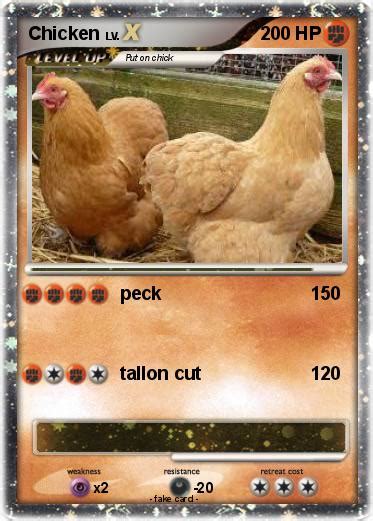 Pokémon Chicken 475 475 Peck My Pokemon Card