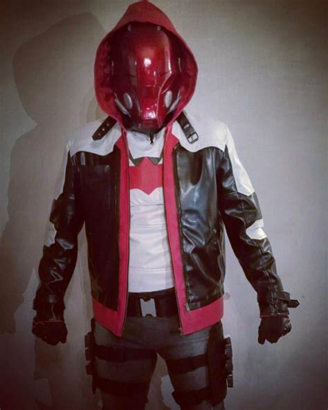 Red Hood Jason Todd Arkham Knight Cosplay Mask Batman Arkham Knight Red Hood Cosplay Mask