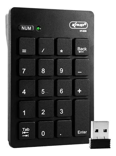 Teclado Numerico Sem Fio Bluetooth Usb Wireless 2 4ghz MercadoLivre