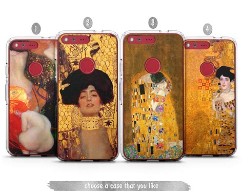 Gustav Klimt Art Case IPhone 12 11 Pro XR XS X SE Phone The Etsy