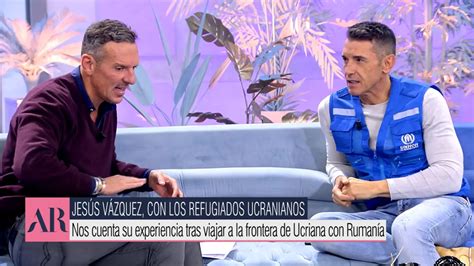 El Programa De Ana Rosa Jes S V Zquez Narra Su Experiencia En La