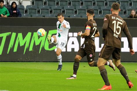 Borussia Mönchengladbach Testspiel gegen FC St Pauli in Bildern