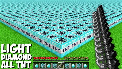 How To Light Diamond Tnt At The Same Time In Minecraft Huge