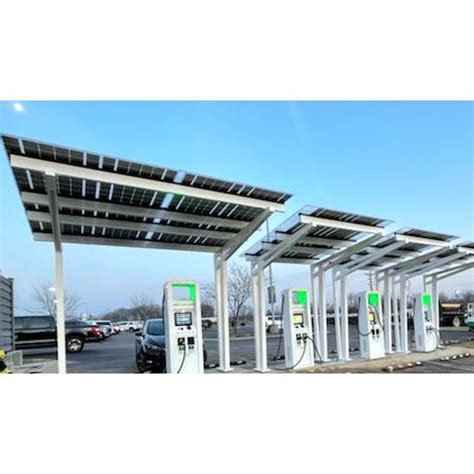 Solar Carport Charging Station Harnessing The Power Of The Sun For