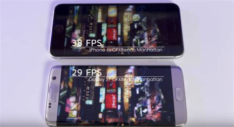 Samsung Galaxy S Edge Vs Iphone S Plus Benchmark Breakdown Shows