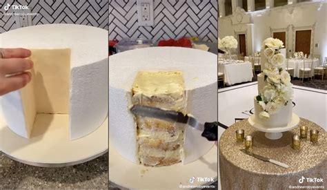 Wedding Planner Reveals How Bakers Create The ‘fake Cakes Couples Slice At Their Receptions I