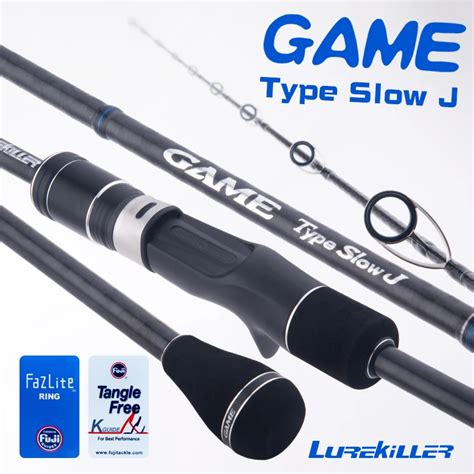 Lurekiller Japan Full Fuji Parts Game Type Slow Jigging Rod Kgs