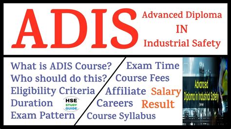 Adis Course Full Details Adis Course Syllabus Eligibility Fees Exam