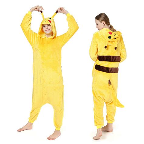 Pijama De Pikachu Adultos Mangacha