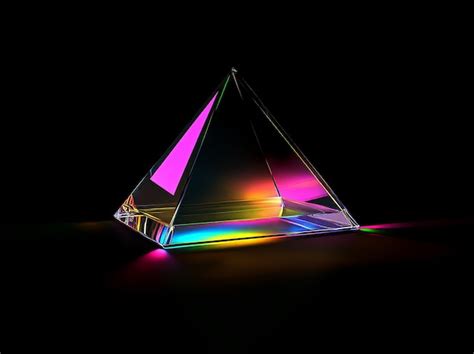 Premium Photo Light Dispersed By Rainbow Spectrum Illustration Of Prism Spectrum Light And