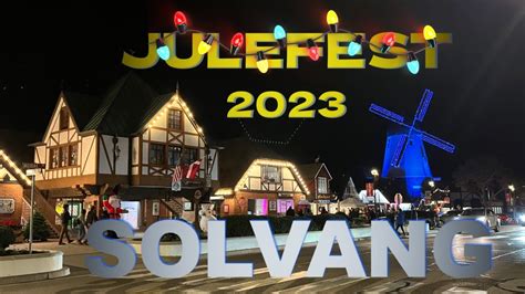 De Los Angeles A Solvang Julefest Youtube