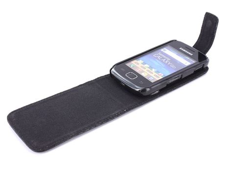 Carbon Leather Case Samsung Galaxy Gio S5660