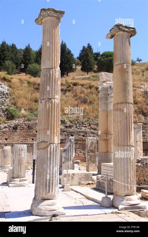 Ephesus UNESCO World Heritage Site Selcuk TURKEY PETER GRANT Stock