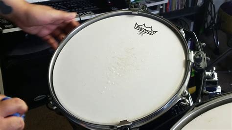 Drum Hacks How To Clean Your Drum Heads Youtube