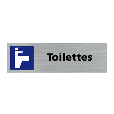 Signaletique Biz Pictogramme TOILETTES Q0391 Signalisation Porte