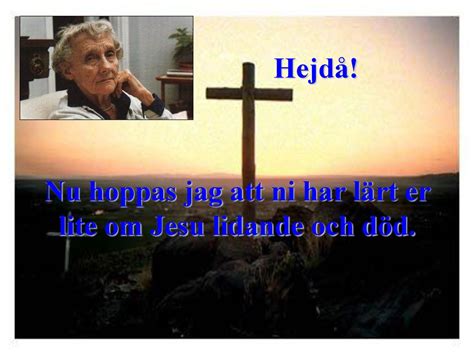 Jesu Lidande Och D D Ppt Ladda Ner