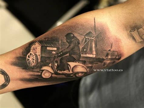 35 Best Scooter Tatoos Images On Pinterest