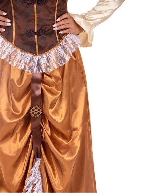 Long Steampunk Costume For Women Funidelia