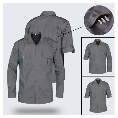 Jual Kemeja Tactical W Tac Lengan Panjang Baju Tactical PDL Lapangan