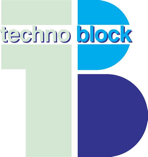 Techno Block Logo Png Transparent Technoblock Clipart Large Size