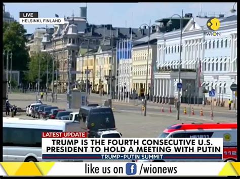 Trump Putin Summit Vladimir Putin To Meet Donald Trump In Helsinki