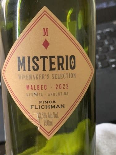 Finca Flichman Misterio Winemaker S Selection Malbec Vivino US