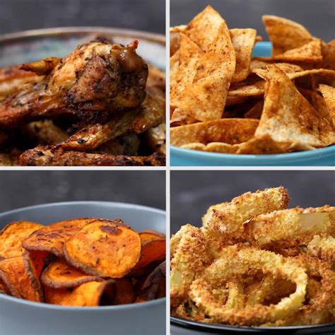 4 Easy And Zesty Air Fryer Snacks Recipes Air Fryer Recipes Easy Air Fried Food Air Fryer