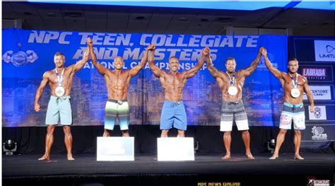 2019 NPC Teen Collegiate Masters Nationals Men S Physique Finals