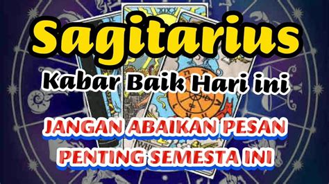 Ramalan Zodiak Sagitarius Hari Ini Jangan Abaikan Pesan Penting