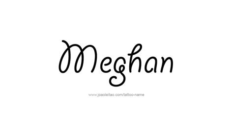 Meghan Name Designs