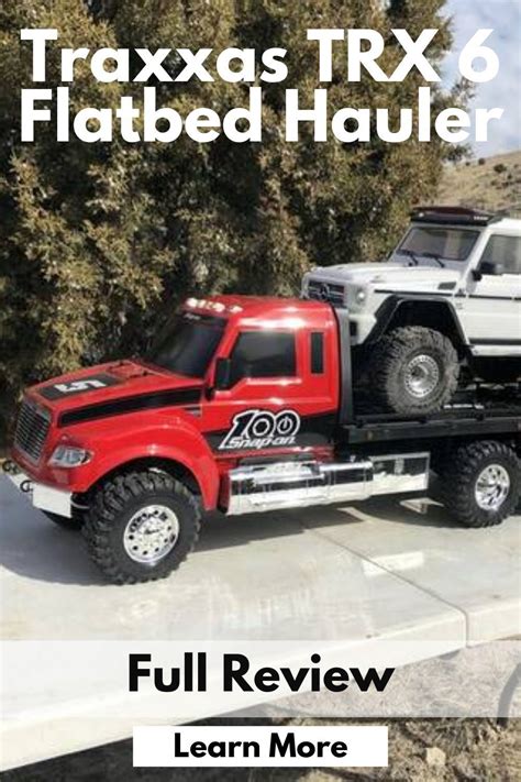 2022 New Traxxas Trx 6 Flatbed Hauler Review Is It The Best Rc Hauler