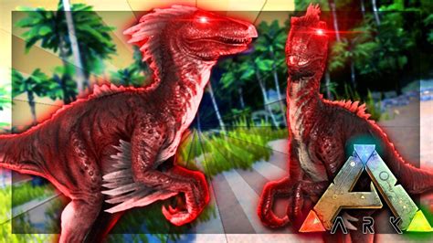 Ark Survival Evolved Server Two Alpha Raptors At Once Youtube