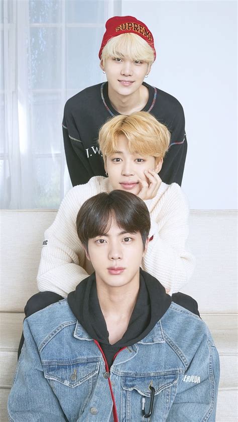 BTS Jimin Jin Seokjin Suga Yoongi HD Phone Wallpaper Peakpx