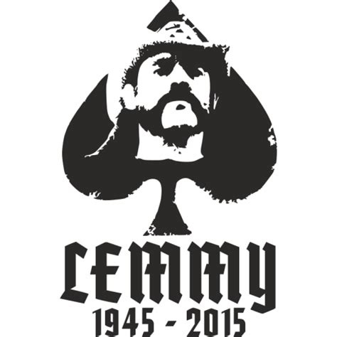 Sticker Motorhead Lemmy Kilmister ref d19348 MPA Déco