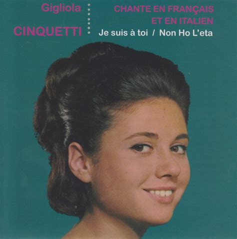 Gigliola Cinquetti Chante En Francais Et En Italien CD Gigliola