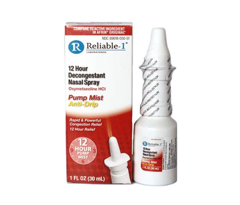 12 Hour Decongestant Nasal Spray - Dixie EMS