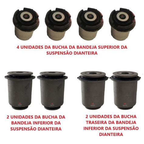 KIT DE BUCHA DAS BANDEJAS DIANTEIRA DA FORD RANGER Rafe Auto Peças