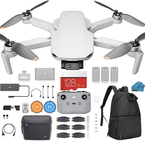 Amazon.com: DJI Mini 2 Fly More Combo – Ultralight Foldable Drone, 3 ...