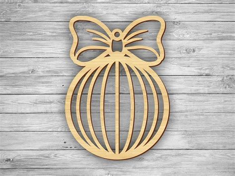 Christmas Ornament Laser Cut Files Svg Dxf Vector Plans Etsy